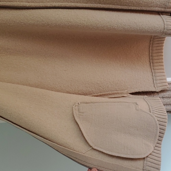 Sundance Merino Wool Alpaca blend jacket cream color size small - Picture 8 of 9